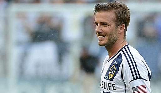 David Beckham spielte zuletzt für Los Angeles Galaxy in der USA