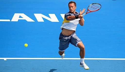 Philipp Kohlschreiber musste sich im Finale von Auckland dem topgesetzten David Ferrer geschlagen geben
