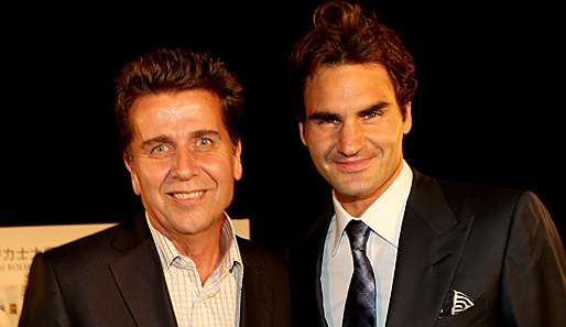 Brad Drewett (l.) muss seinen Posten als ATP-Chef wegen einer Krankheit aufgeben