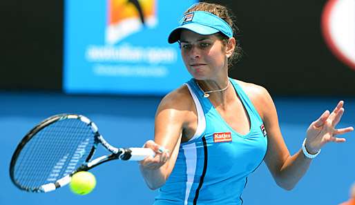 Julia Görges setzte sich problemlos in zwei Sätzen gegen Romina Oprandi aus der Schweiz durch