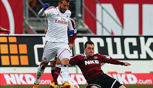 Rafael van der Vaart feierte gegen Nürnberg sein Comeback in der Startelf