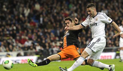 In der Copa del Rey gewann Real gegen Valencia zuletzt mit 2:0. Nun treffen sie wieder aufeinander