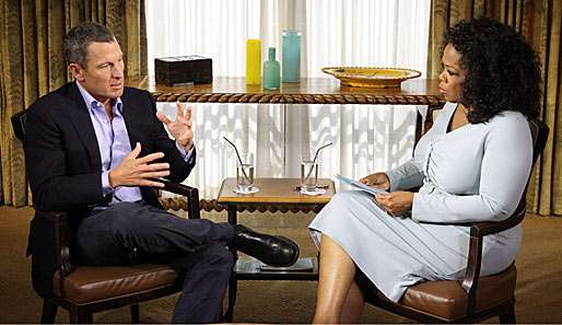 Lance Armstrong legte bei Talkmasterin Oprah Winfrey ein Doping-Geständnis ab
