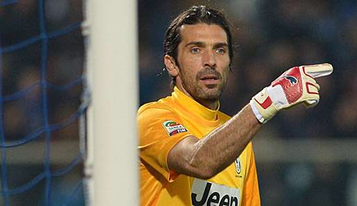 Gianluigi Buffon steht seit 2001 für Rekordmeister Juventus Turin zwischen den Pfosten