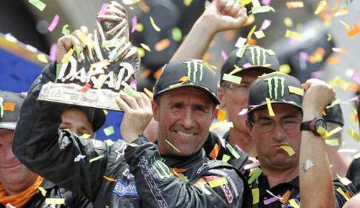 Stephane Peterhansel konnte bei der Rallye Dakar seinen Titel erfolgreich verteidigen