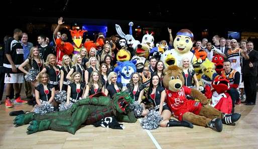 Das jährliche All-Star-Game der BBL fand 2013 in Nürnberg statt