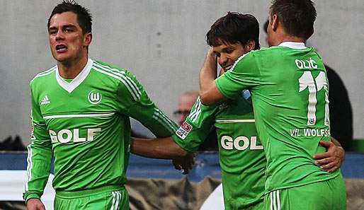 Marcel Schäfer (l.) ist seit Jahren Leistungsträger beim VfL Wolfsburg