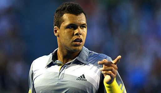 Jo-Wilfried Tsonga schlug Amir Weintraub souverän mit 6:3, 6:3, 4:6, 7:5