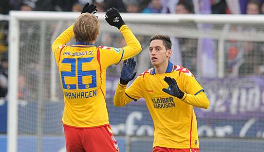 Der Karlsruher SC ist neuer Tabellenführer der 3. Liga