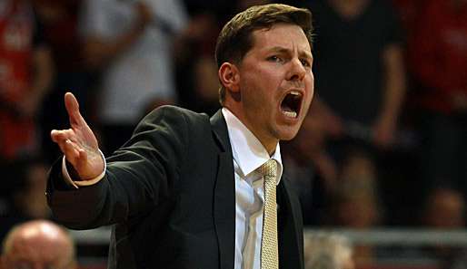 Ulm-Coach Thorsten Leibenath muss ab sofort wieder ohne Brian Cusworth planen