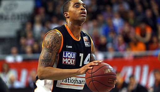 Allan Ray war auf Seiten von Ulm der Topscorer