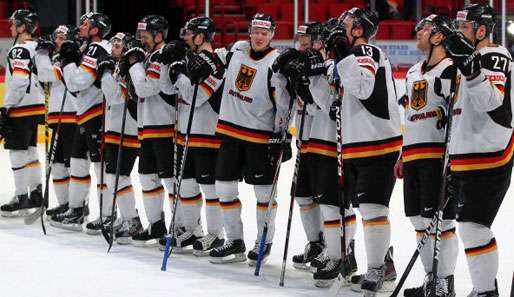 Die deutsche Eishockey Nationalmannschaft gewann zum Auftakt gegen die Niederlande