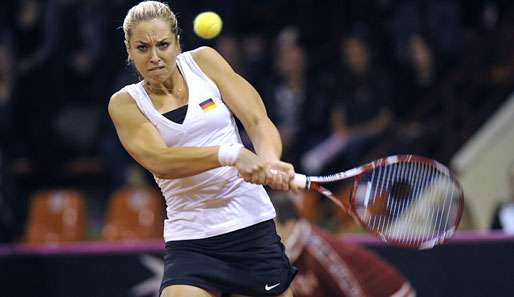 Sabine Lisicki brachte das DTB-Team in Frankreich in Führung