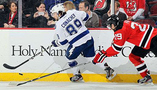 Cory Conacher (l.) stellt sein Können momentan bei den Lightning unter Beweis