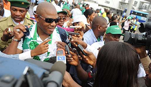 Trainer Stephen Keshi gewann mit Nigeria in diesem Jahr den Afrika Cup