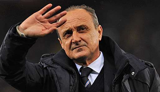 Genuas Coach Delio Rossi hat seine Mittelfinger-Geste erklärt