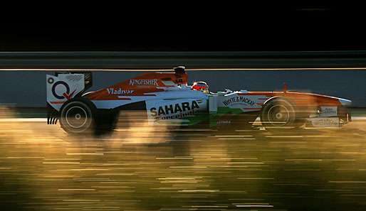 Im neuen VJM06 soll Adrian Sutil bereits einen Sitz angepasst bekommen haben