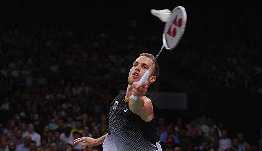 Marc Zwiebler steht mit der deutschen Badminton-Nationalmannschaft im EM-Finale