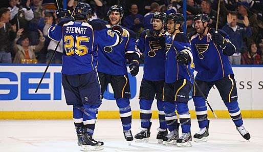 Die St. Louis Blues feiern den dritten Auswärtserfolg in Serie