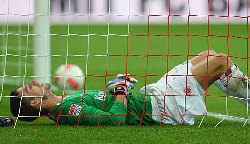 Am Boden: Niedergeschlagen ist U21-Nationaltorwart Kevin Trapp selten zu sehen