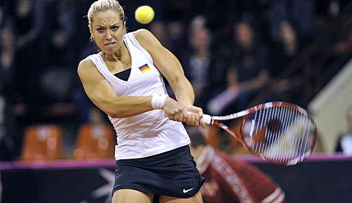 Sabine Lisicki stürmte in einer Stunde und 14 Minuten ins Achtelfinale