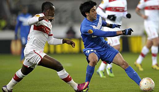 Der VfB Stuttgart kassierte im Hinspiel gegen Genk kurz vor Schluss den Ausgleichstreffer