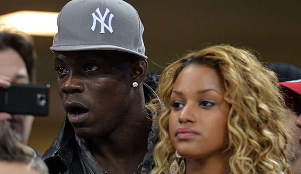 Mario Balotelli und Fanny Nguesha: Das neue Glitzerpärchen in Mailand