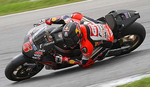 Stefan Bradl fuhr am zweiten Tag bei den Testfahrten in Sepang die siebtbeste Zeit