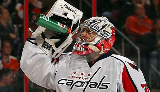 Philipp Grubauer hielt seinen Kasten gegen Philly sauber