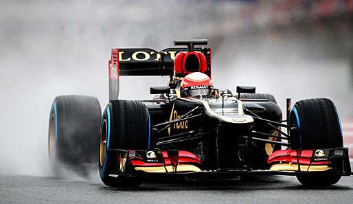 Romain Grosjean fährt mühelos zur Bestzeit, während andere Teams neue Teile testen