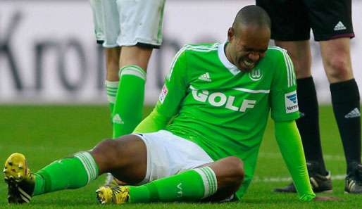 Der Brasilianer Naldo erlitt gegen den FC Schalke 04 einen Muskelfaserriss