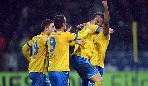 Nach der Niederlage am letzten Spieltag will Eintracht Braunschweig gegen den MSV wieder jubeln