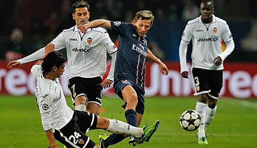 Clement Chantome rückte für Zlatan Ibrahimovic in die Startelf