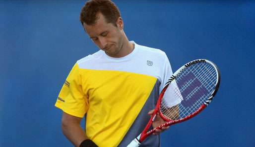 Philipp Kohlschreiber ist zurecht enttäuscht über seine Niederlage in Indian Wells