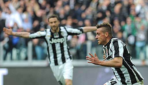 Emanuele Giaccherini traf wenige Sekunden vor dem Schlusspfiff zum 1:0