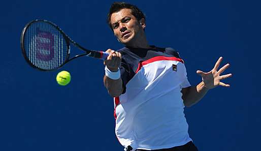 Björn Phau konnte sich gegen den favorisierten Jeremy Chardy mit 6:2, 2:6 und 6:4 durchsetzen