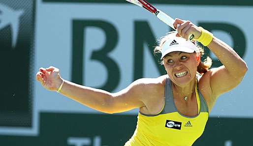 Angelique Kerber hält beim WTA-Turnier in Indian Wells die deutschen Fahnen hoch