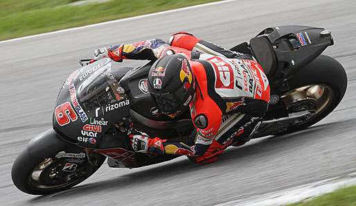 Stefan Bradl und sein Team LCR-Honda arbeiten an neuen Setups für die kommende Saison