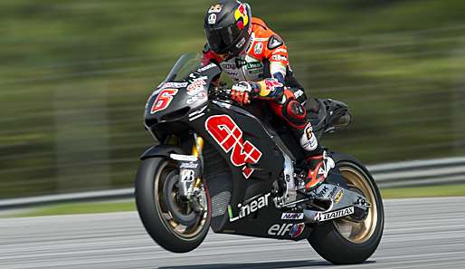 Stefan Bradl steigert sich in Austin stetig. Eine Handverletzung konnte ihn dabei nicht stoppen