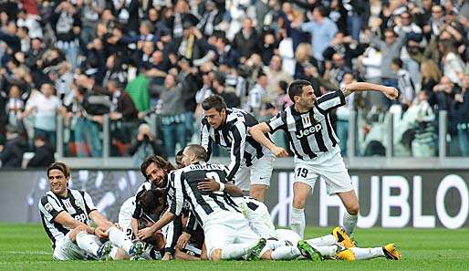 Juventus Turin wurde vergangene Saison ohne Niederlage italienischer Meister