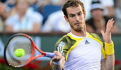 Andy Murray verlor nach dem ersten Satz die Kontrolle über das Spiel