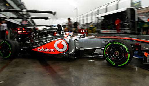 Jenson Button nahm den Quali-Abbruch ganz locker