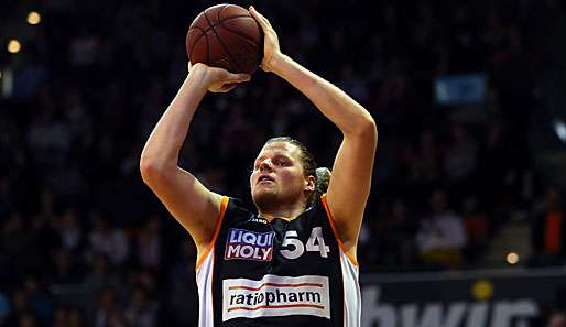 Mit 23 Punkten wieder einmal Topscorer bei den Ulmern: MVP John Bryant
