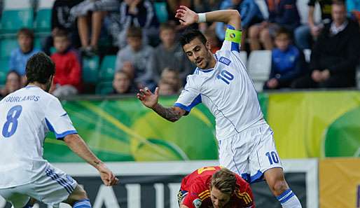 Ob Katidis für die griechische U-19-Nationalmannschaft weiter spielen darf, steht noch nicht fest