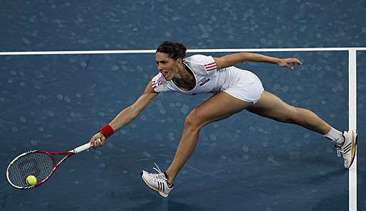 Mit einem klaren 6:3 und 6:1 hat Andrea Petkovic die nächste Runde in Miami erreicht
