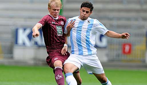 Andreas Geipl (r.) ist einer von einigen vielversprechenden Talenten des TSV 1860 München