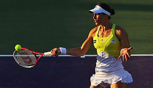 Im Duell der Wildcard-Starterinnen verlor Andrea Petkovic gegen die Kroatin Ajla Tomljanovic 