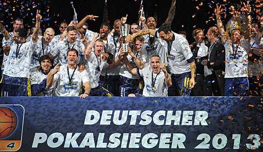 Alba Berlin gewann zum siebten Mal den Pokal der Basketball-Bundesliga