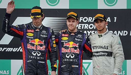 Zwischen Mark Webber (l.) und Sebastian Vettel herrscht dicke Luft
