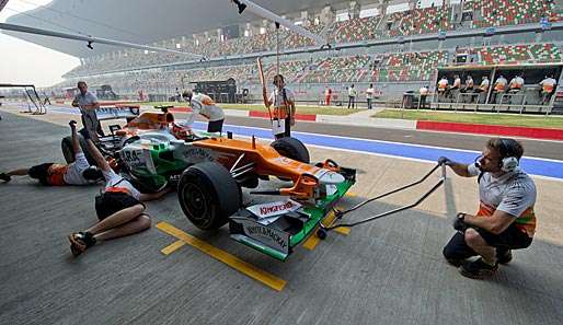 Ab 2014 liefert Mercedes das Energierückgewinnungs-System Kers und das Getriebe für Force India
